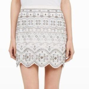 Club Monaco Turlough Beaded Skirt
